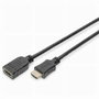 Câble HDMI Digitus by Assmann AK-330201-050-S Noir 5 m