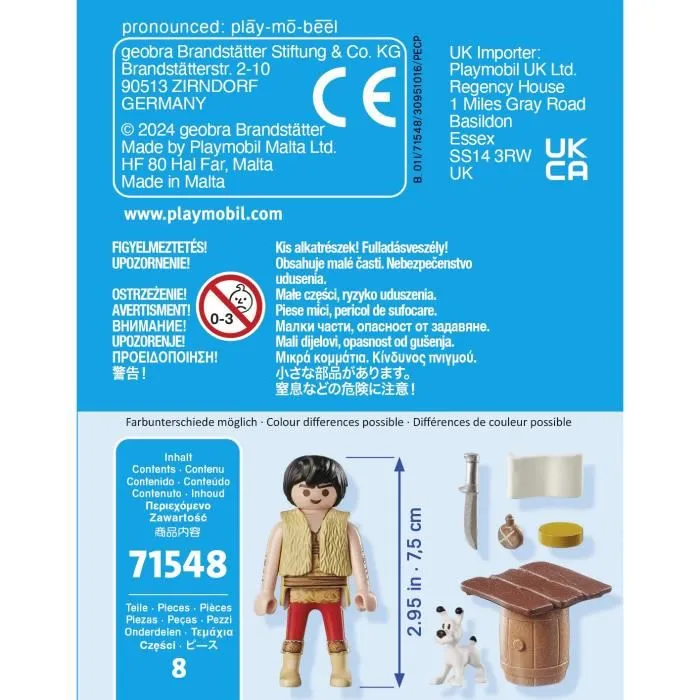 PLAYMOBIL 71548 Figurine Ocatarinetabellatchitchix - Personnage Astérix - Jouet Enfant Dès 5 Ans