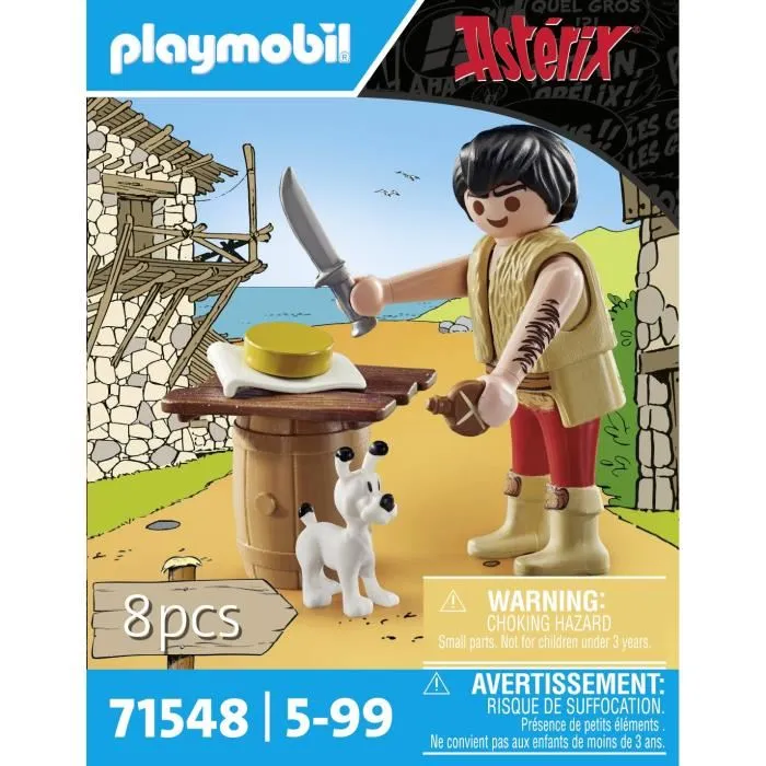 PLAYMOBIL 71548 Figurine Ocatarinetabellatchitchix - Personnage Astérix - Jouet Enfant Dès 5 Ans
