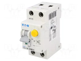 EATON ELECTRIC Interrupteur différentiel 16A 30mA 230V AC 1+N type A