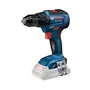 Bosch Professional - Perceuse-visseuse à percussion sans fil 18V GSR 18V-55, 55 Nm, mandrin métallique 13 mm, coffret L-BOXX - 06019H5203