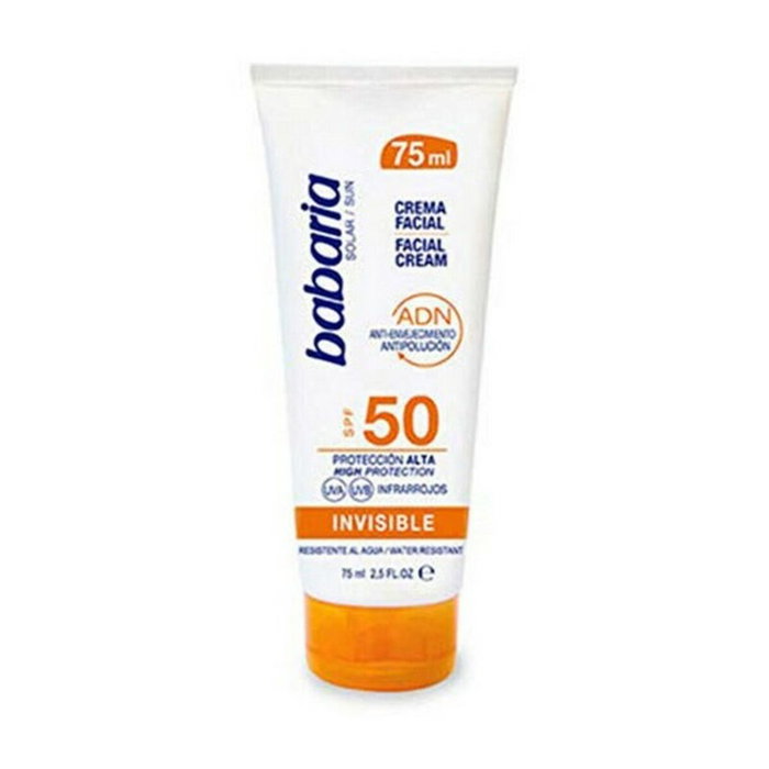 Babaria Solar ADN Invisible SPF 50 Crème Solaire Visage 75 ml Babaria Solar ADN Invisible SPF 50 Crème Solaire Visage 75 ml