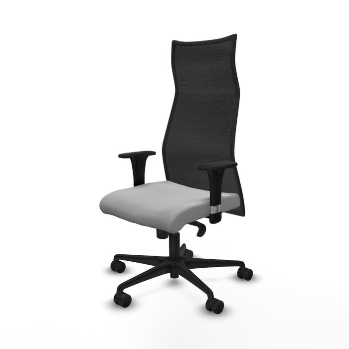 Piqueras y Crespo Chaise de Bureau Albacete XL Gris Clair