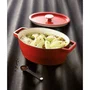 Pyrex Cocotte ovale Slow Cook - 33 cm - Rouge