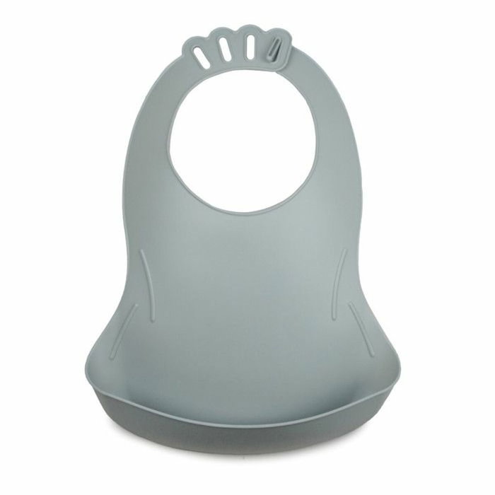 Thermobaby Lot de 2 bavoirs BIBOU Vert Céladon et Gris Charme Thermobaby Lot de 2 bavoirs BIBOU Vert Céladon et Gris Charme