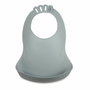 Thermobaby Lot de 2 bavoirs BIBOU Vert Céladon et Gris Charme