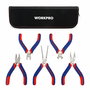 Lot de pinces Workpro Miniature 5 Pièces