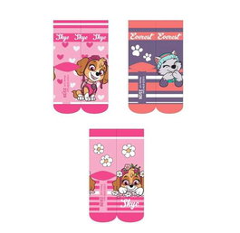 Cerdá Pack de chaussettes pour fille Paw Patrol Taille 31/34 - 6 à 8 ans - 3 ans minimum