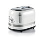 Ariete 149/01 Toaster Moderne 2 Fentes Blanc avec Pinces, 6 Niveaux de Dorure, Fonctions Décongélation et Réchauffage