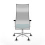 Piqueras y Crespo Chaise de Bureau Albacete Turquoise et Blanc