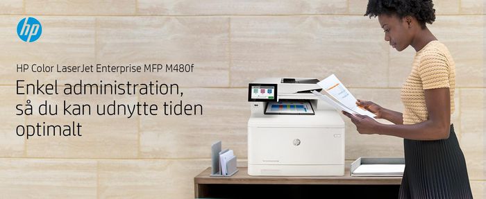 HP Imprimante multifonction couleur Laser - Impression jusqu'à 27 ppm, copie, scan, fax, recto-verso, écran TFT, USB - Format A4, résolution 600 x 600 ppp