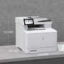 HP Imprimante multifonction couleur Laser - Impression jusqu'à 27 ppm, copie, scan, fax, recto-verso, écran TFT, USB - Format A4, résolution 600 x 600 ppp