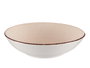 VESSIA Plat creux relief beige 20cm