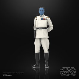 Hasbro Star Wars The Black Series Figurine Grand Amiral Thrawn 15 cm – À partir de 4 ans