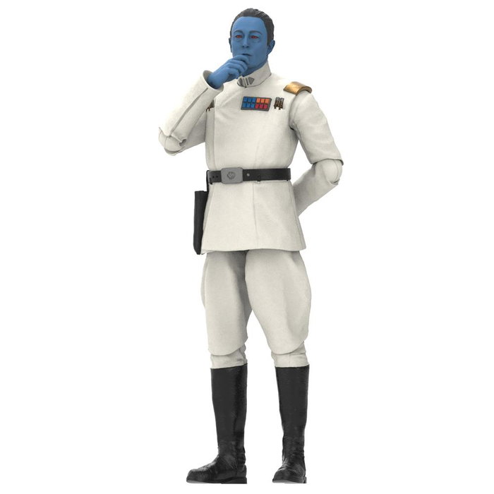 Hasbro Star Wars The Black Series Figurine Grand Amiral Thrawn 15 cm – À partir de 4 ans