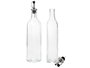 Vivalto Set Huilier Vinaigrier Verre 500 ml 12x31x6 cm Transparent (Set de 12)