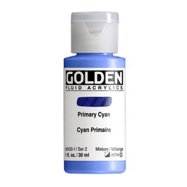 Golden Couleurs Acryliques Cyan Primaire 30 ml