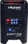 Algamlight Lot de 6 projecteurs LED 12W RGBWA+UV avec batterie, DMX sans fil, IR, IP20