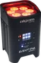 Algamlight Lot de 6 projecteurs LED 12W RGBWA+UV avec batterie, DMX sans fil, IR, IP20