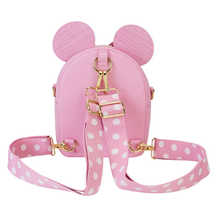 LOUNGEFLY Sacoche straw Minnie Disney 20 cm
