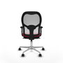 Piqueras y Crespo Chaise de Bureau 2D086N0 Rouge