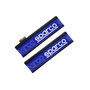 Abc Jeu de 2 coussinets de ceinture Sparco modèle SPC bleu et noir