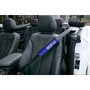 Abc Jeu de 2 coussinets de ceinture Sparco modèle SPC bleu et noir