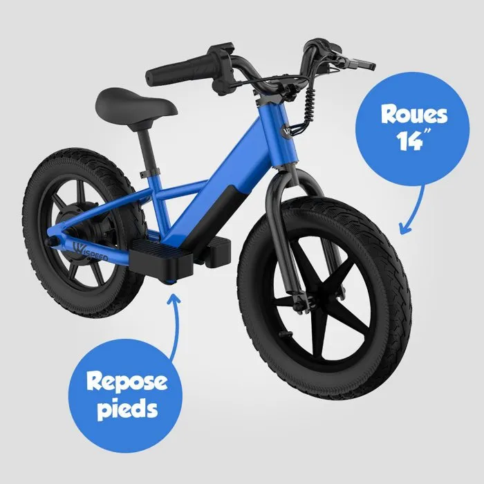 Wispeed Trottinette électrique enfant WIKIDS Bleu Wispeed Trottinette électrique enfant WIKIDS Bleu
