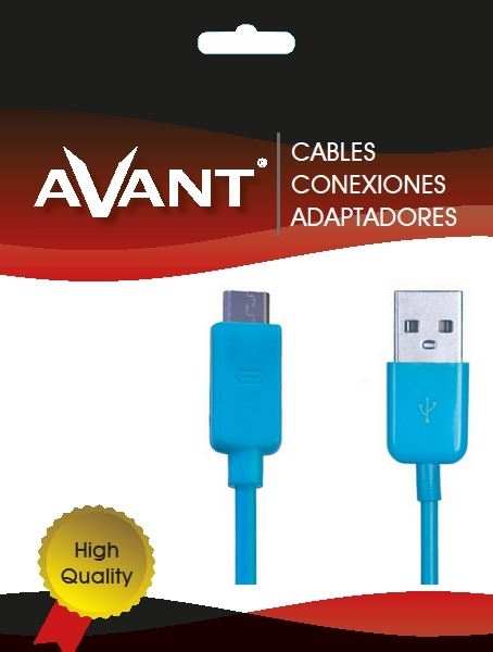 AVANT CONNECT Câble Micro USB vers USB A 1.2m 2.0 Noir