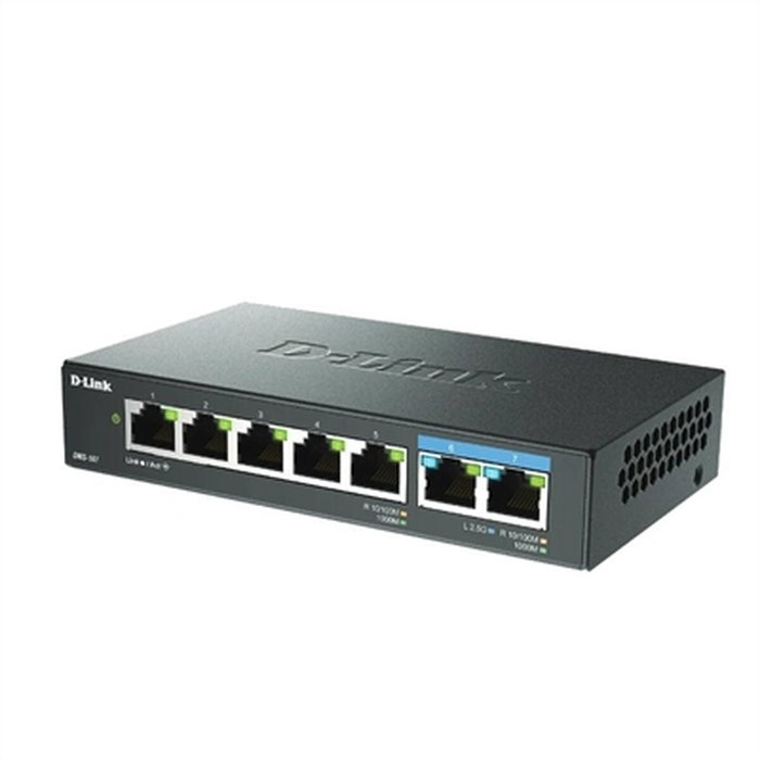D-Link DMS-107 Switch non administrable 7 ports multi-Gigabit D-Link DMS-107 Switch non administrable 7 ports multi-Gigabit