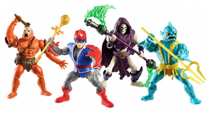 Mattel Masters of the Universe Origins Pack 4 Figurines Battle for Subternia 14 cm Mattel Masters of the Universe Origins Pack 4 Figurines Battle for Subternia 14 cm