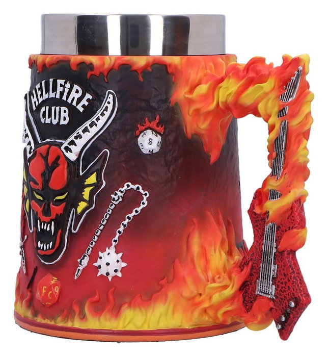 Nemesis Now Chope Hellfire Club Stranger Things 16 cm de haute qualité en résine peinte à la main