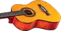 Eko CS-5 Guitare Classique 3/4 Studio 5 Naturelle pour Enfants et Débutants