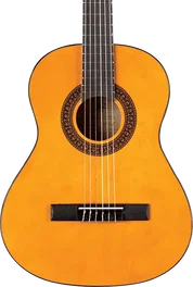 Eko CS-5 Guitare Classique 3/4 Studio 5 Naturelle pour Enfants et Débutants