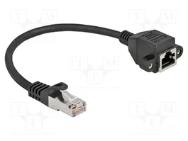 DELOCK Extendeur Ethernet Cat 6a S/FTP 0,25m