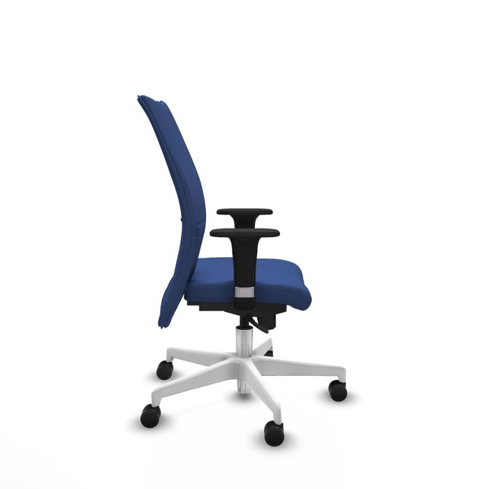 Piqueras Y Crespo Chaise Albacete confidente, Bleu marine, Mécanisme Sincro