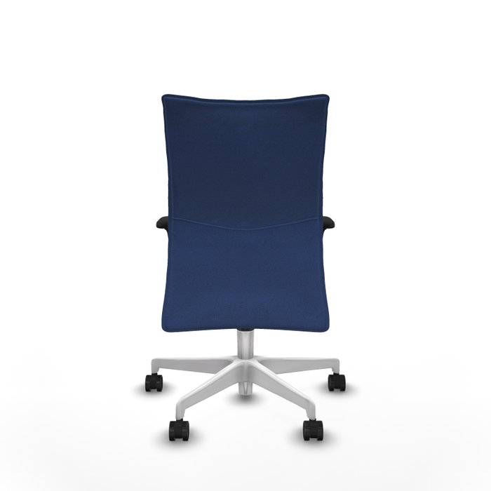 Piqueras Y Crespo Chaise Albacete confidente, Bleu marine, Mécanisme Sincro
