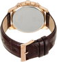 Guess W0380G4 avec boîtier or rose et bracelet marron