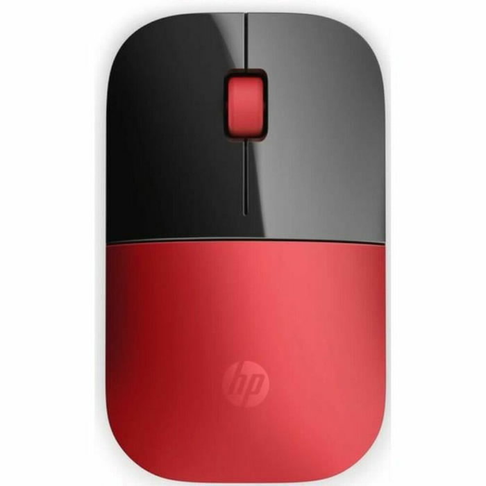 HP Z3700 Souris sans fil ambidextre Rouge cardinal et noir