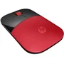 HP Z3700 - Souris sans fil, LED bleue, autonomie 16 mois, rouge cardinal, pour portable