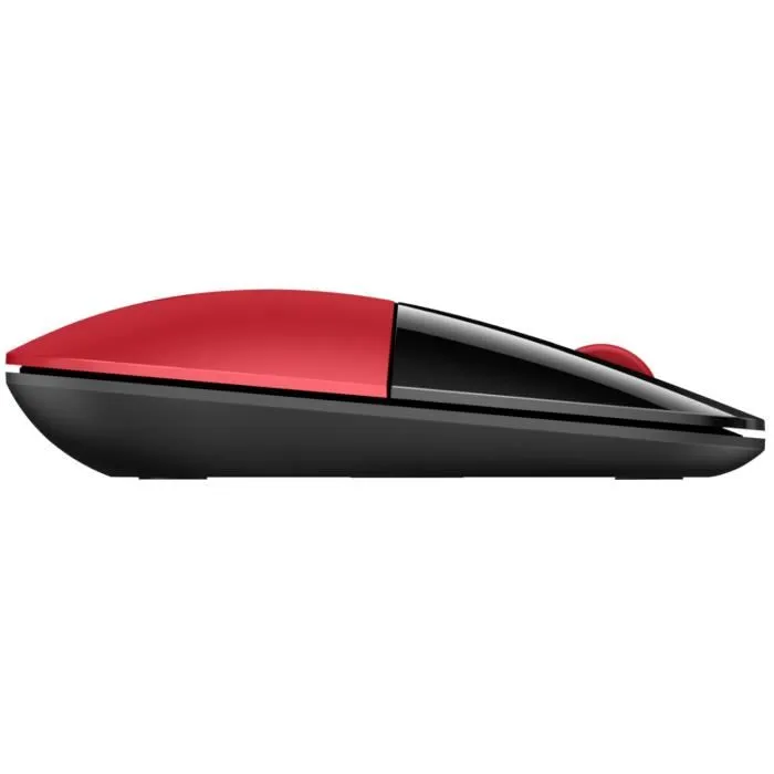 HP Z3700 - Souris sans fil, LED bleue, autonomie 16 mois, rouge cardinal, pour portable
