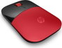 HP Souris sans fil Z3700 Ambidextre RF Optique Rouge et Noir