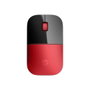 HP Souris sans fil Z3700 Ambidextre RF Optique Rouge et Noir