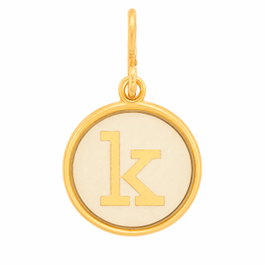 Alex And Ani Charm Lettre K Doré