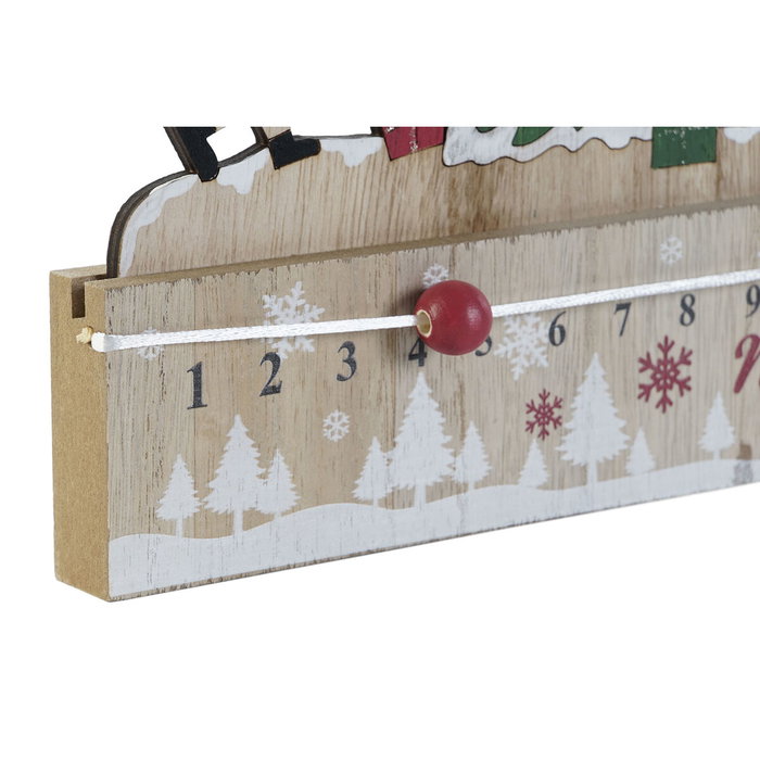 Calendrier de l’Avent DKD Home Decor Bois MDF 45 x 1 x 19 cm 45 x 2 x 19 cm (2 Unités)