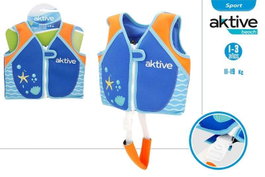Color Baby Chaleco de natación en néoprène Aqua Sport avec aide à la flottaison Taille 1-3 ans