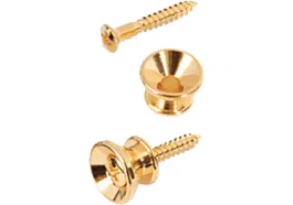 Yellowpts Pack De 2 Soportes De Sujeción Pour Guitare Type Stratocaster - Couleur Doré