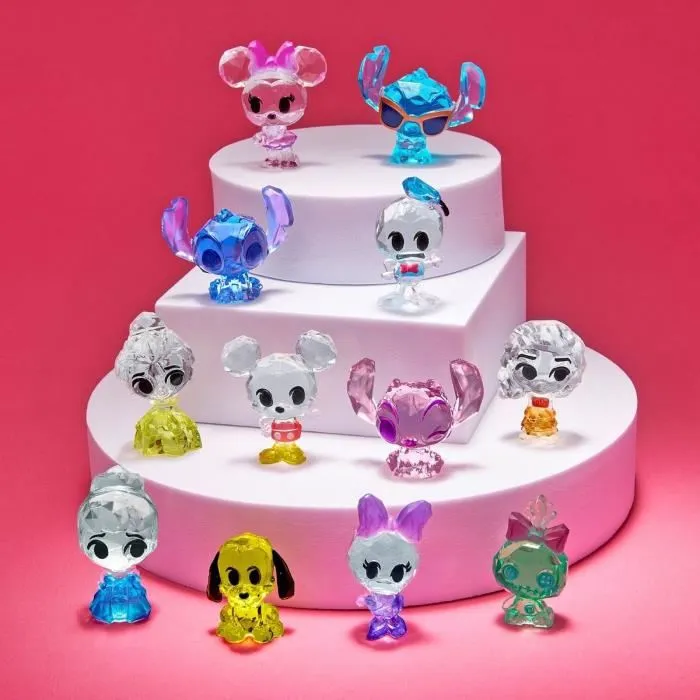 Crazart - Boule Surprise Crystal Disney Série 2.5 - Lexibook - Figurine en cristal avec slime ou CraZSand et accessoires - Collection de personnages Disney Crazart - Boule Surprise Crystal Disney Série 2.5 - Lexibook - Figurine en cristal avec slime ou CraZSand et accessoires - Collection de personnages Disney