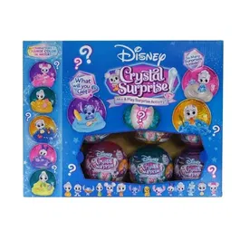 Lexibook - Boule Surprise Crystal Disney Série 2.5 avec figurine en cristal, slime ou CraZSand - Crazart