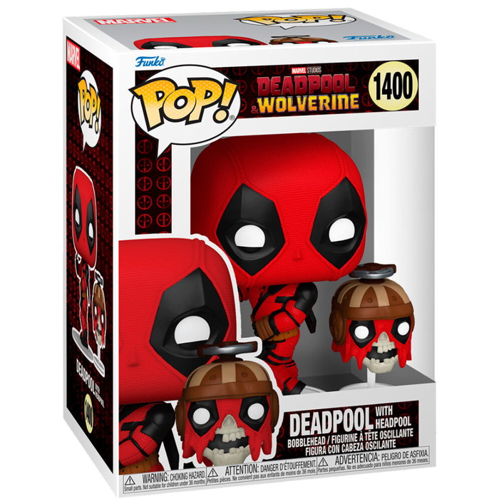 FUNKO Pop! Marvel Deadpool avec Headpool et Headpool Duo FUNKO Pop! Marvel Deadpool avec Headpool et Headpool Duo